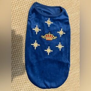 NIP - Hand Embellished Dog Shirt XL